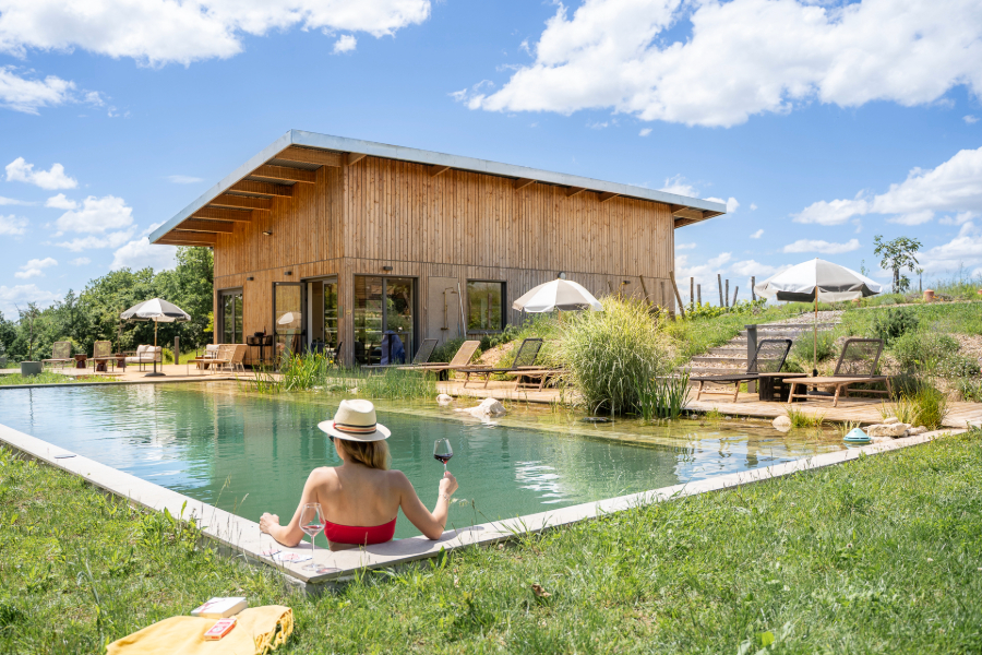 piscine en weekend en amoureux